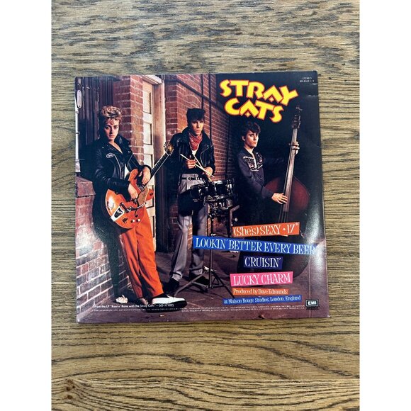Stray Cats "Sexy + 17" Vinyl Record Set With Picture Sleeve Album - Picture 3 of 4